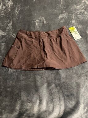 Sweet Escape Women’s Chocolate Brown Swim Skirt Bikini Bottom